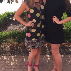 Unique, fun, colorful Anthropologie dress